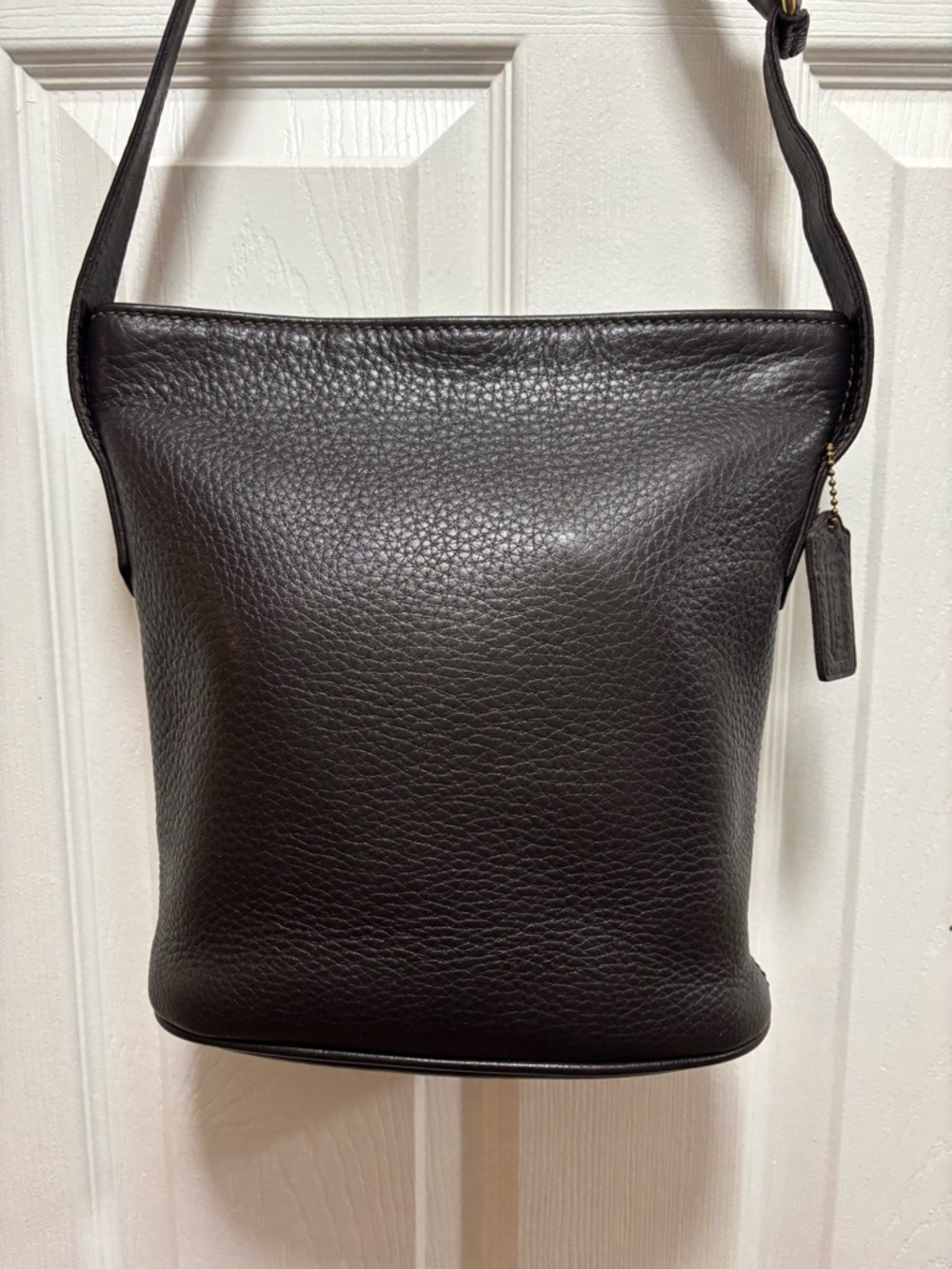 Coach VINTAGE G8P-4907 Sonoma Small Bucket Bag Made in Costa Rica w Bullseye EUC